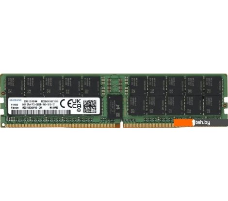  - Оперативная память Samsung 64ГБ DDR5 5600 МГц M321R8GA0PB0-CWM - 64ГБ DDR5 5600 МГц M321R8GA0PB0-CWM