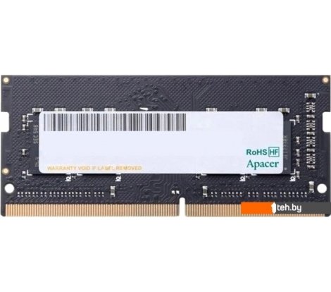  - Оперативная память Apacer 32ГБ DDR4 SODIMM 3200 МГц ES.32G21.PSI - 32ГБ DDR4 SODIMM 3200 МГц ES.32G21.PSI