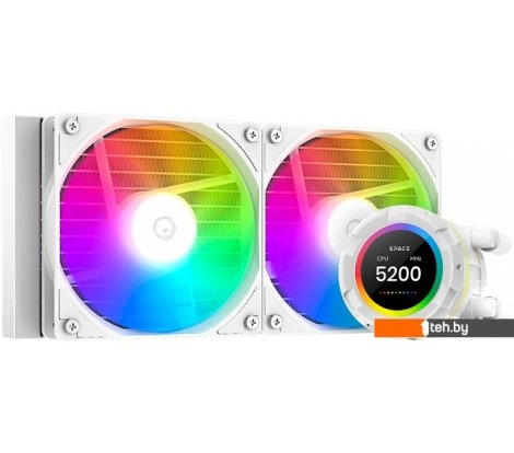 - Системы охлаждения ID-Cooling Space SL240 XE WHITE - Space SL240 XE WHITE