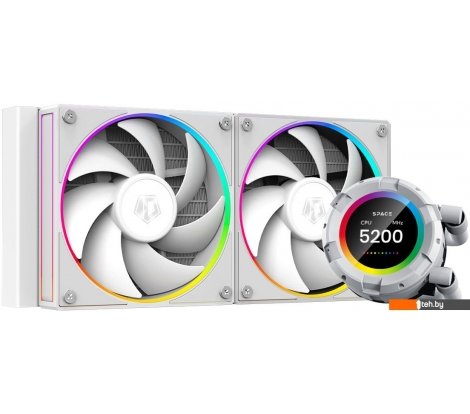 - Системы охлаждения ID-Cooling SL240 White - SL240 White