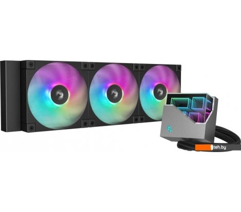  - Системы охлаждения DeepCool LT360 ARGB R-LT360-BKAMNC-G-1 - LT360 ARGB R-LT360-BKAMNC-G-1
