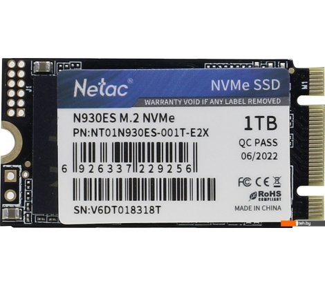 - SSD Netac N930ES 1ТB NT01N930ES-001T-E2X - N930ES 1ТB NT01N930ES-001T-E2X