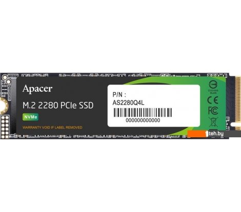  - SSD Apacer AS2280Q4L 1TB AP1TBAS2280Q4L-1 - AS2280Q4L 1TB AP1TBAS2280Q4L-1