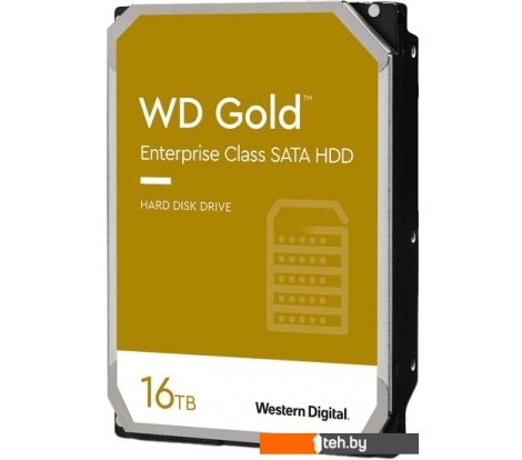  - Жесткие диски WD Gold 16TB WD161KRYZ - Gold 16TB WD161KRYZ
