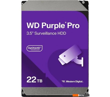  - Жесткие диски WD Purple Pro 22TB WD221PURP - Purple Pro 22TB WD221PURP