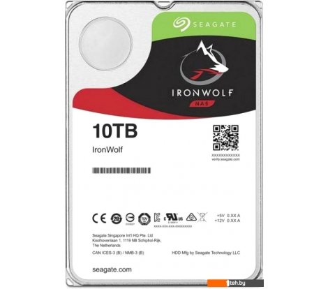  - Жесткие диски Seagate IronWolf 10TB ST10000VN000 - IronWolf 10TB ST10000VN000
