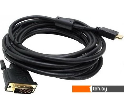  - Кабели, адаптеры, разветвители Buro HDMI-19M-DVI-D-10m - HDMI-19M-DVI-D-10m