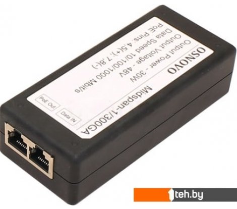  - Кабели, адаптеры, разветвители Osnovo Midspan-1/300GA - Midspan-1/300GA