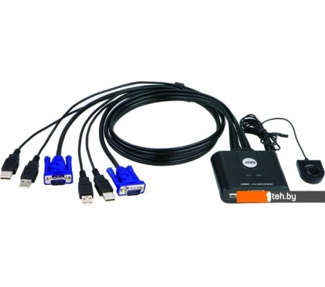  - Кабели, адаптеры, разветвители Aten CS22U-A7 - CS22U-A7