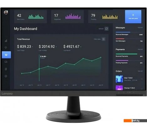  - Мониторы Lenovo C24-40 63DCKAT6UK - C24-40 63DCKAT6UK