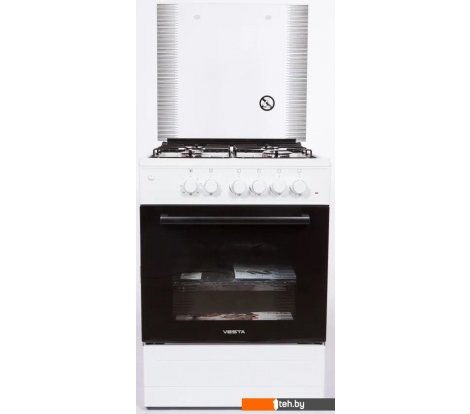  - Кухонные плиты Vesta Valencia VGE 10-E (белый) - Valencia VGE 10-E (белый)