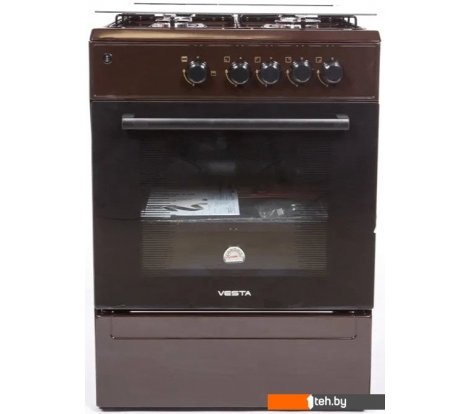  - Кухонные плиты Vesta Bergamo VGG 10-G (коричневый) - Bergamo VGG 10-G (коричневый)