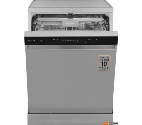  - Посудомоечные машины Weissgauff DW 6138 Inverter Touch Inox - DW 6138 Inverter Touch Inox