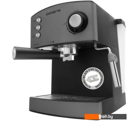  - Кофеварки и кофемашины Polaris PCM 1527E Adore Crema (серый) - PCM 1527E Adore Crema (серый)