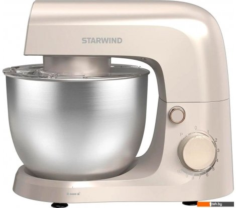  - Кухонные комбайны, машины и планетарные миксеры StarWind SPM2152 (кремовый) - SPM2152 (кремовый)