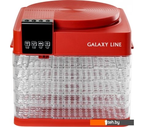  - Сушилки для овощей и фруктов Galaxy Line GL2630 (красный) - GL2630 (красный)