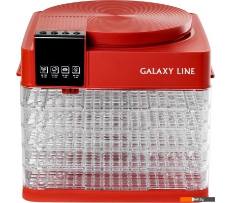  - Сушилки для овощей и фруктов Galaxy Line GL2630 (красный) - GL2630 (красный)