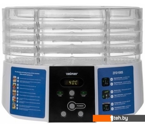  - Сушилки для овощей и фруктов Zelmer ZFD1005 - ZFD1005