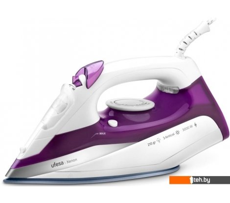  - Утюги Ufesa Steam iron Xenon (белый/сиреневый) - Steam iron Xenon (белый/сиреневый)