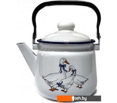  - Чайники Эмаль Гуси 01-2711н/4М - Гуси 01-2711н/4М