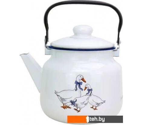  - Чайники Эмаль Гуси 01-2713н/4М - Гуси 01-2713н/4М