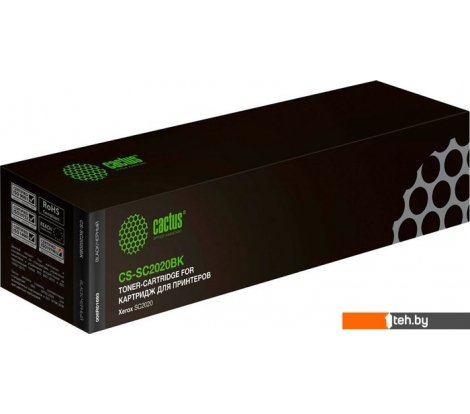  - Картриджи для принтеров и МФУ CACTUS CS-SC2020BK (аналог Xerox SC2020BK) - CS-SC2020BK (аналог Xerox SC2020BK)