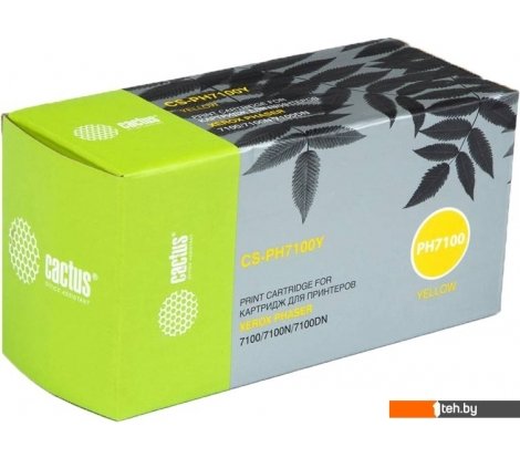  - Картриджи для принтеров и МФУ CACTUS CS-PH7100Y (аналог Xerox 106R02608) - CS-PH7100Y (аналог Xerox 106R02608)
