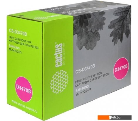  - Картриджи для принтеров и МФУ CACTUS CS-D3470B (аналог Samsung ML-D3470B) - CS-D3470B (аналог Samsung ML-D3470B)