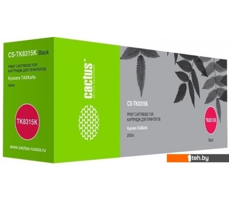  - Картриджи для принтеров и МФУ CACTUS CS-TK8315K (аналог Kyocera TK-8315K) - CS-TK8315K (аналог Kyocera TK-8315K)