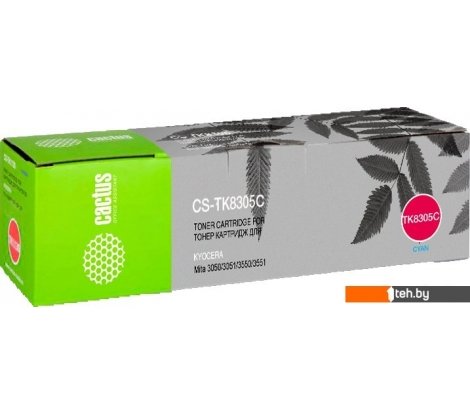  - Картриджи для принтеров и МФУ CACTUS CS-TK8305C (аналог Kyocera TK-8305C) - CS-TK8305C (аналог Kyocera TK-8305C)