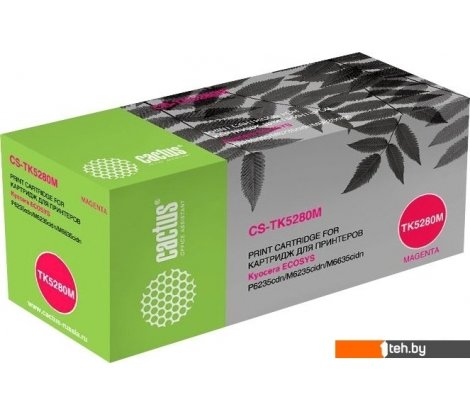  - Картриджи для принтеров и МФУ CACTUS CS-TK5280M (аналог Kyocera TK-5280M) - CS-TK5280M (аналог Kyocera TK-5280M)