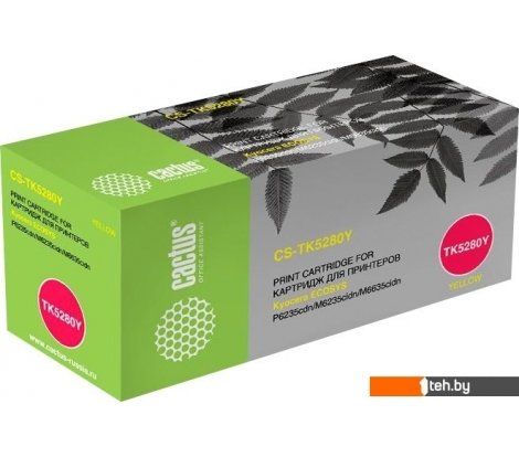  - Картриджи для принтеров и МФУ CACTUS CS-TK5280Y (аналог Kyocera TK-5280Y) - CS-TK5280Y (аналог Kyocera TK-5280Y)