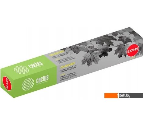  - Картриджи для принтеров и МФУ CACTUS CS-EXV49Y (аналог Canon C-EXV49 Yellow) - CS-EXV49Y (аналог Canon C-EXV49 Yellow)