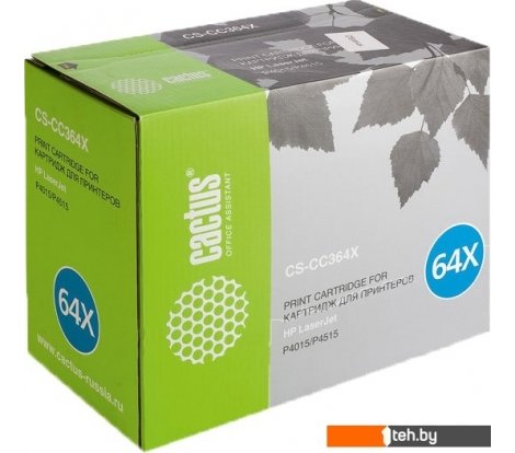  - Картриджи для принтеров и МФУ CACTUS CS-CC364XS (аналог HP CC364X) - CS-CC364XS (аналог HP CC364X)