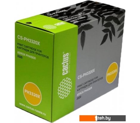  - Картриджи для принтеров и МФУ CACTUS CS-PH3320X (аналог Xerox 106R02306) - CS-PH3320X (аналог Xerox 106R02306)