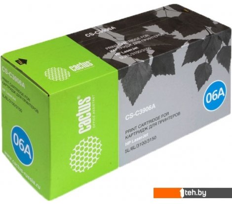  - Картриджи для принтеров и МФУ CACTUS CS-C3906A (аналог HP C3906A) - CS-C3906A (аналог HP C3906A)