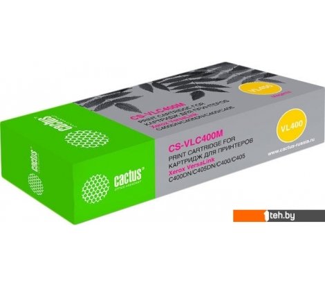  - Картриджи для принтеров и МФУ CACTUS CS-VLC400M (аналог Xerox 106R03535) - CS-VLC400M (аналог Xerox 106R03535)
