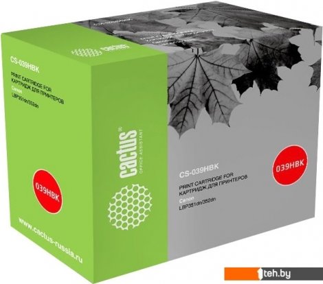  - Картриджи для принтеров и МФУ CACTUS CS-039HBK (аналог HP Canon 039H) - CS-039HBK (аналог HP Canon 039H)