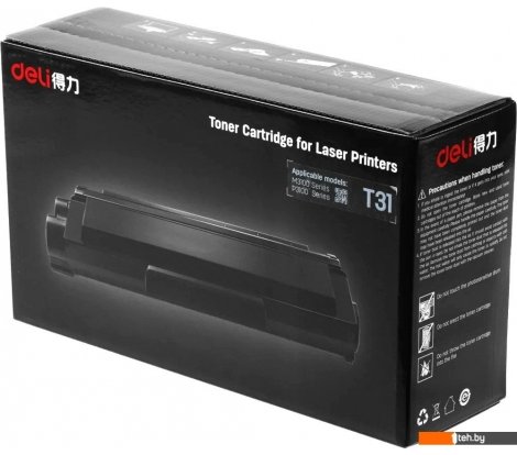  - Картриджи для принтеров и МФУ Deli T31-EA1 (черный) - T31-EA1 (черный)