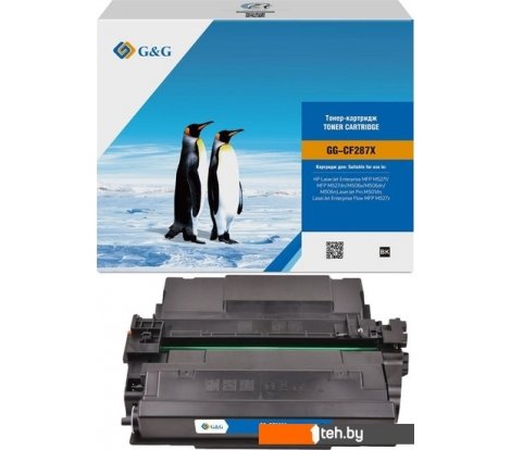  - Картриджи для принтеров и МФУ G&G GG-CF287X (аналог HP CF287X) - GG-CF287X (аналог HP CF287X)