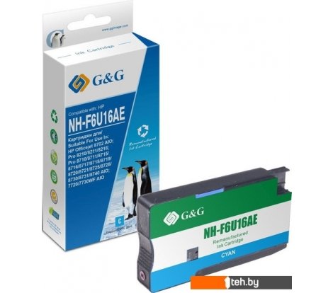  - Картриджи для принтеров и МФУ G&G GG-F6U16AE (аналог HP F6U16AE) - GG-F6U16AE (аналог HP F6U16AE)