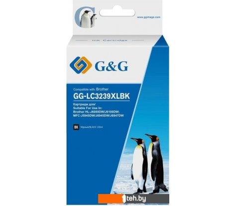  - Картриджи для принтеров и МФУ G&G GG-LC3239XLBK (аналог Brother LC3239XLBK) - GG-LC3239XLBK (аналог Brother LC3239XLBK)