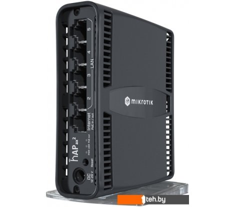  - Беспроводные маршрутизаторы Mikrotik HAP ax2 C52iG-5HaxD2HaxD-TC - HAP ax2 C52iG-5HaxD2HaxD-TC