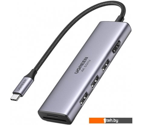 - USB-хабы и док-станции Ugreen CM511 60383 - CM511 60383