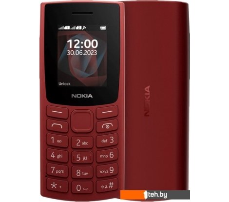  - Мобильные телефоны Nokia 105 (2023) Dual SIM TA-1557 (красный) - 105 (2023) Dual SIM TA-1557 (красный)
