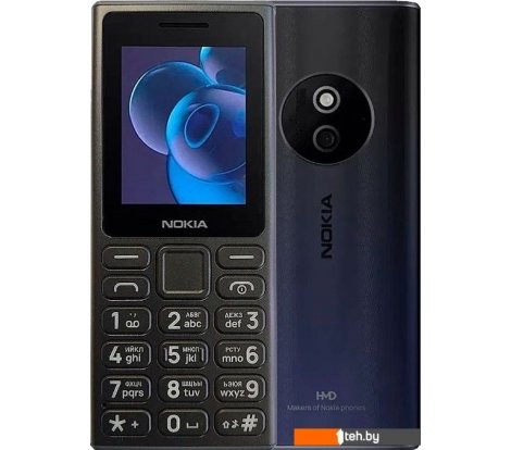  - Мобильные телефоны Nokia 125 (2024) Dual SIM TA-1655 (черный) - 125 (2024) Dual SIM TA-1655 (черный)