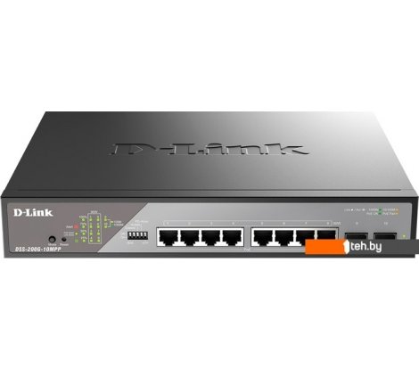  - Коммутаторы D-Link DSS-200G-10MPP/A1A - DSS-200G-10MPP/A1A