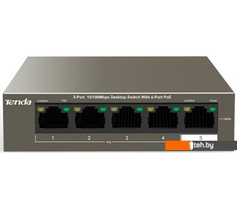 - Коммутаторы Tenda TEF1105P-4-63W - TEF1105P-4-63W