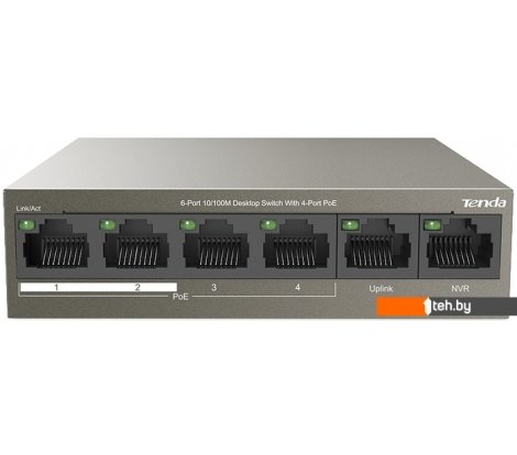  - Коммутаторы Tenda TEF1106P-4-63W - TEF1106P-4-63W