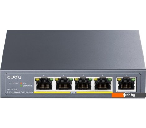  - Коммутаторы Cudy GS1005P 1.0 - GS1005P 1.0